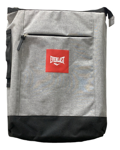 Morral Bolso  Everlast / Porta Laptop  Negro Gris 