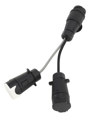 Adaptador De 13 A 7 Pines, Enchufe De Remolque Doble, 12 V,