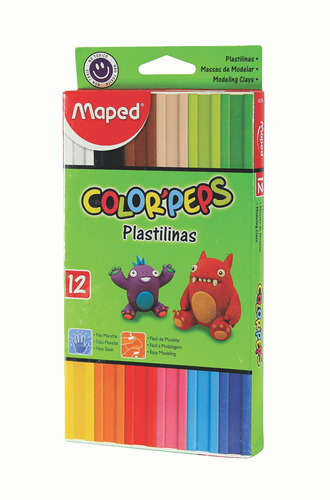 Plastilina Colorpeps X12 Maped