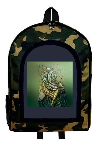 Mochila Camuflada Robot Modelo B79