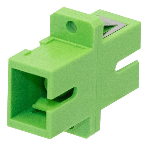 Acoplador De Fibra Optica Sc/apc Verde Tm-fsl-003