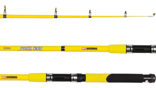 Caña Pesca Waterdog Pack Rod 2.40 M 50 Gr Variada Rio Laguna