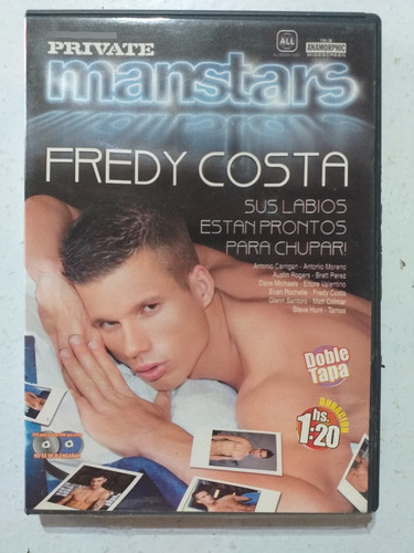 Dvd Gay Lgbt. Private Manstars. Fredy Costa. Adultos.