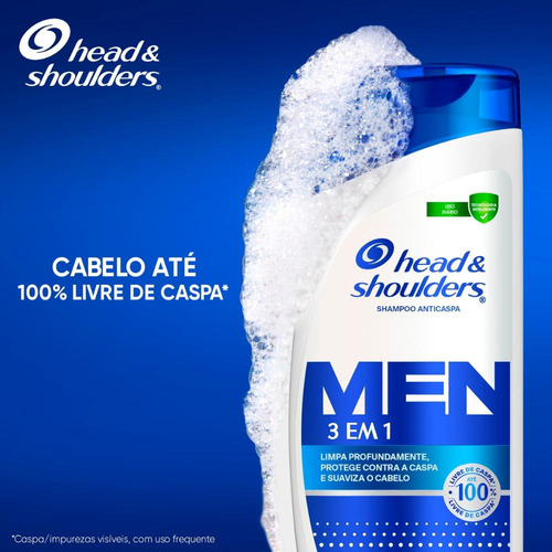 Shampoo Anticaspa Men 3x1 Head & Shoulders 200ml