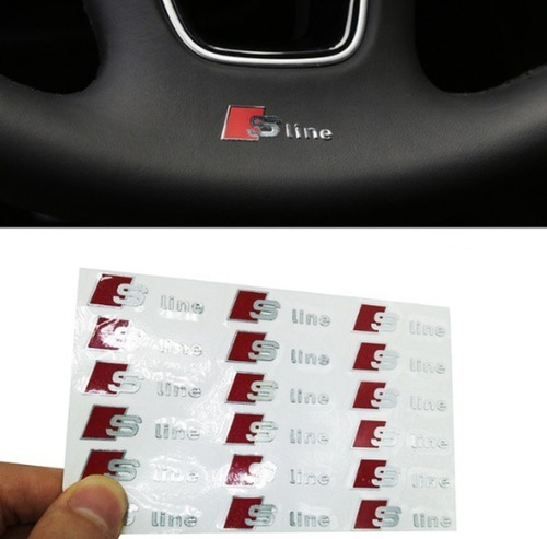 Calcomania Sticker Sline Compatible Para Audi Volante 1 Pza