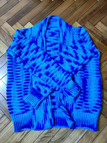 Sweater Cardigan Crochet Tejido A Mano