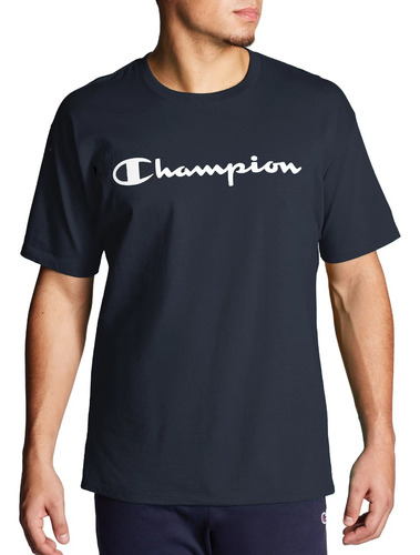 Polera Champion Script Logo