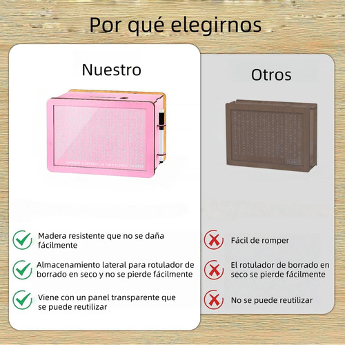 Alcancía Caja De Ahorros Mdf,para Ahorrar Color Rosa Alcansia 10000 Rosa