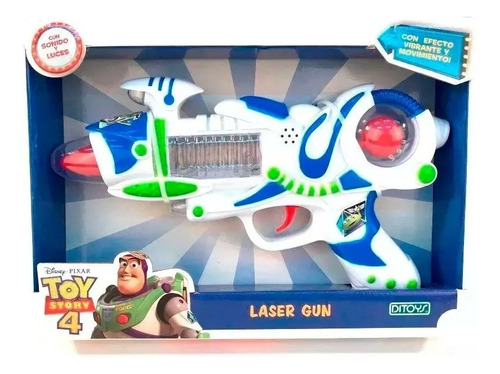 Toy Story 4 Pistola Laser Gun Con Luz Y Sonido  Juguete