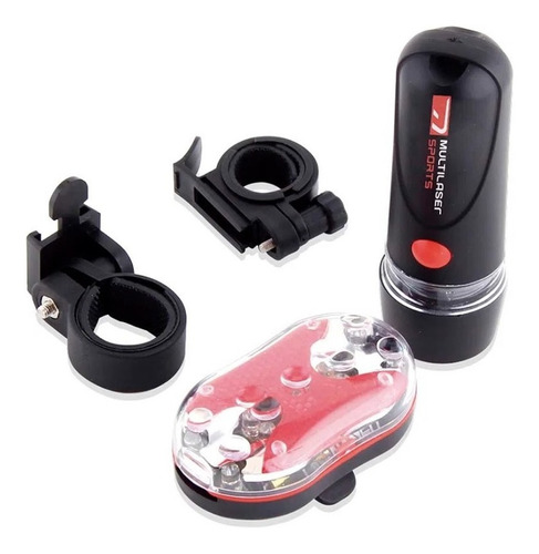 Kit Bike Farol Atrio+lanterna Traseira Led Resistente A Água