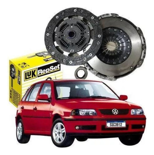 Kit Embreagem Gol  G3 1.0 8v At 2003 2004 2005 Original Luk