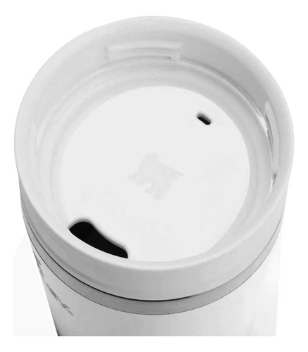 Vaso Térmico Stanley Café To-go Travel Mug 354 Ml. Blanco Lisa