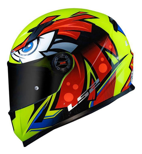 Capacete Ls2 Ff358 Tribal Yellow Amarelo