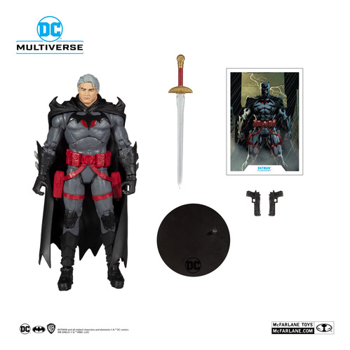 Thomas Wayne Flashpoint Batman Unmasked) Mcfarlane Toys (Usado)