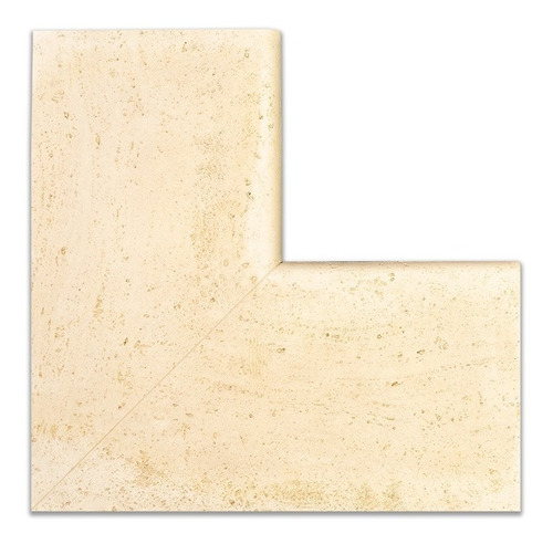Imagen 3 de 9 de Borde Esquinero Travertino Piscinas Patio By Culzoni 60x30cm