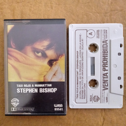 Stephen Bishop - Taxi Rojo A Manhattan (cassette Argentina)