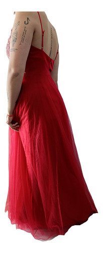 Vestido De Fiesta Deslumbrante Con Canutillos Y Lentejuelas