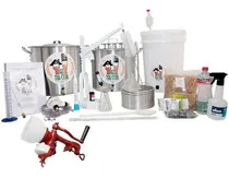 Comprar Kit Cervejeiro Cerveja Artesanal 20l Com Insumos E Moedor