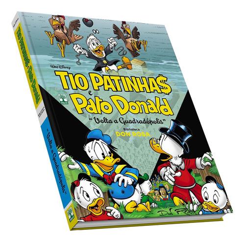 Livro Tio Patinhas E Pato Donald - Volta A Quadradopolis