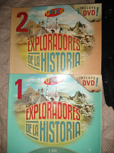 Np352 Exploradores De La Historia N° 1-2 Genios C/u $500