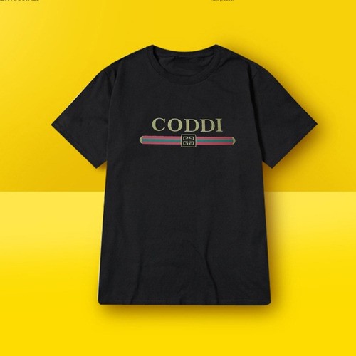 Camiseta Con Cuello Redondo, Ajustada, Algodón, Color Liso,