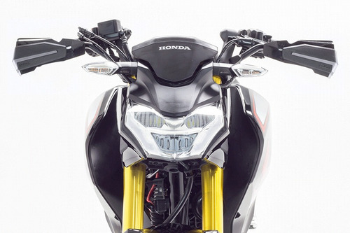 Protectores De Mano Honda cb190r Fire Parts Negro/rojo, Gris