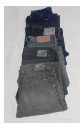 Imagen 3 de 8 de Lotes De Jean De Dama Líquido X Cierre 5 X 1500