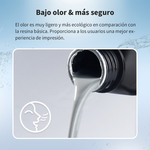 Resina Lavable Con Agua Impresora 3d 1kg Conjure