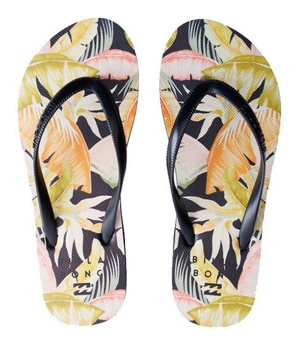 Ojota Billabong Estampada Suela De Goma Dama J Sandal Mujer