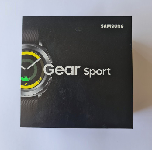 Smartwatch Reloj Gear Sport Negro Samsung Con Accesorios