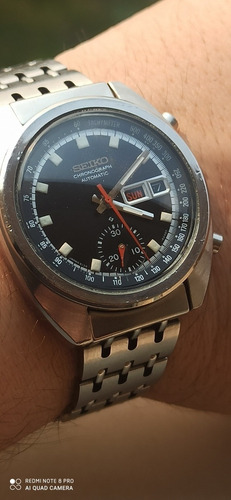 Vintage Seiko Bruce Lee 6139-6012 Original Cronógrafo 12/72