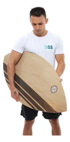 Prancha Skimboard Sonrisal Raso Surf Madeira Naval 96cm