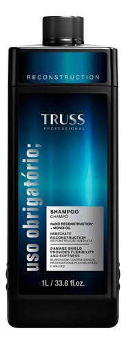 Truss Uso Obrigatório Shampoo E Condicionador 1l + Masc 180g