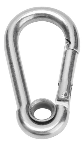 Mosquetão De Mola De Segurança De Aço Inoxidável Snap Hook,