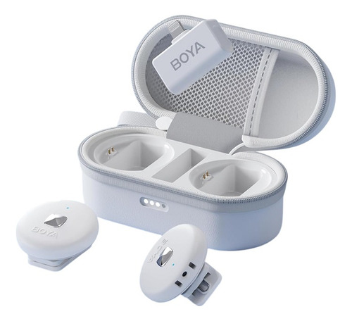 Micrófono Inalámbrico Boya Omic D Para iPhone Con Imán