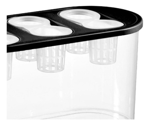 Jarrón Hydroponics Grower Box Para Arreglos Florales, Color