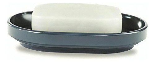 Umbra Step Oval Soap Bar Holder Denim Color Azul