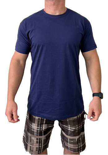 Camisetas Básica Várias Cores Masculina Lisa Premium Algodão