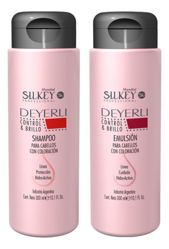 Kit Sampoo Y Acondicionador Silkey Cabello Teñido C/u 300ml