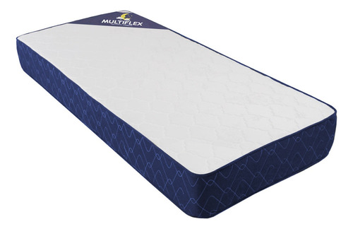 Colchón Multiflex Caribe Classic 1 1/2 Plazas 90 X 190cm. Color Blanco