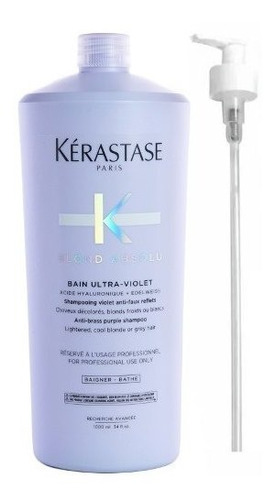 Kerastase Blond Absolu Shampoo Ultra Violeta Matizador X 1l