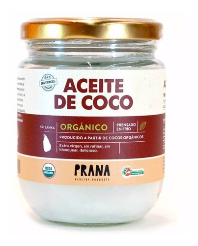 Aceite De Coco 500g Prana