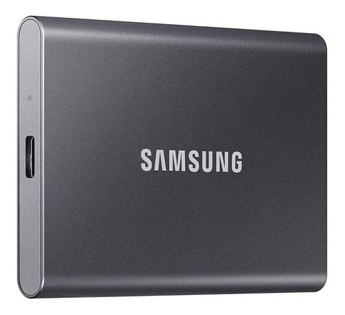 Imagen 3 de 4 de Disco sólido SSD externo Samsung Portable SSD T7 MU-PC1T0 1TB gris