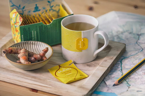 Te Curcuma Pukka Turmeric Active Sin Cafeina Organico 36g