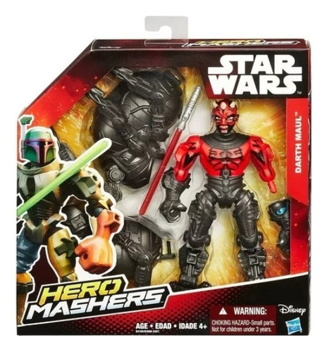 Action Figure Hero Mashers Star Wars Darth Maul Hasbro