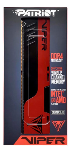 Memória Patriot Viper Elite Ii 8gb Ddr4 3600mhz Pve248g360c0