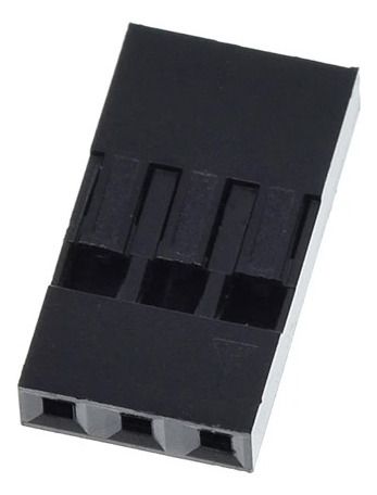 Kit 20 Conectores Dupont 3 Vias Macho Com Terminal