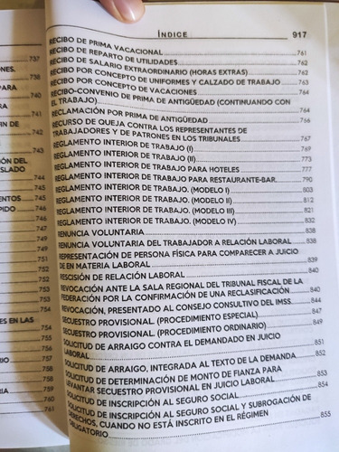 Imagen 4 de 10 de Formulario Especializado En Materia Laboral (leer Descripc)