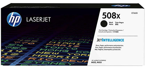 Toner Hp Cf360x 508x Negro M553 577 E55040 12500 Copias