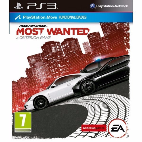 Imagen 1 de 1 de Ps3 Digital Need For Speed Most Wanted - Descarga Digital